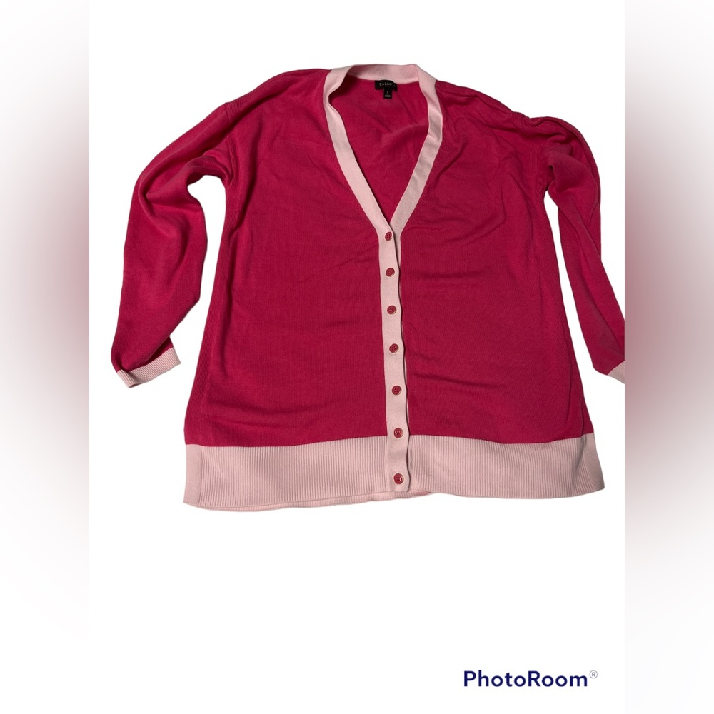 Pink Talbots Cardigan